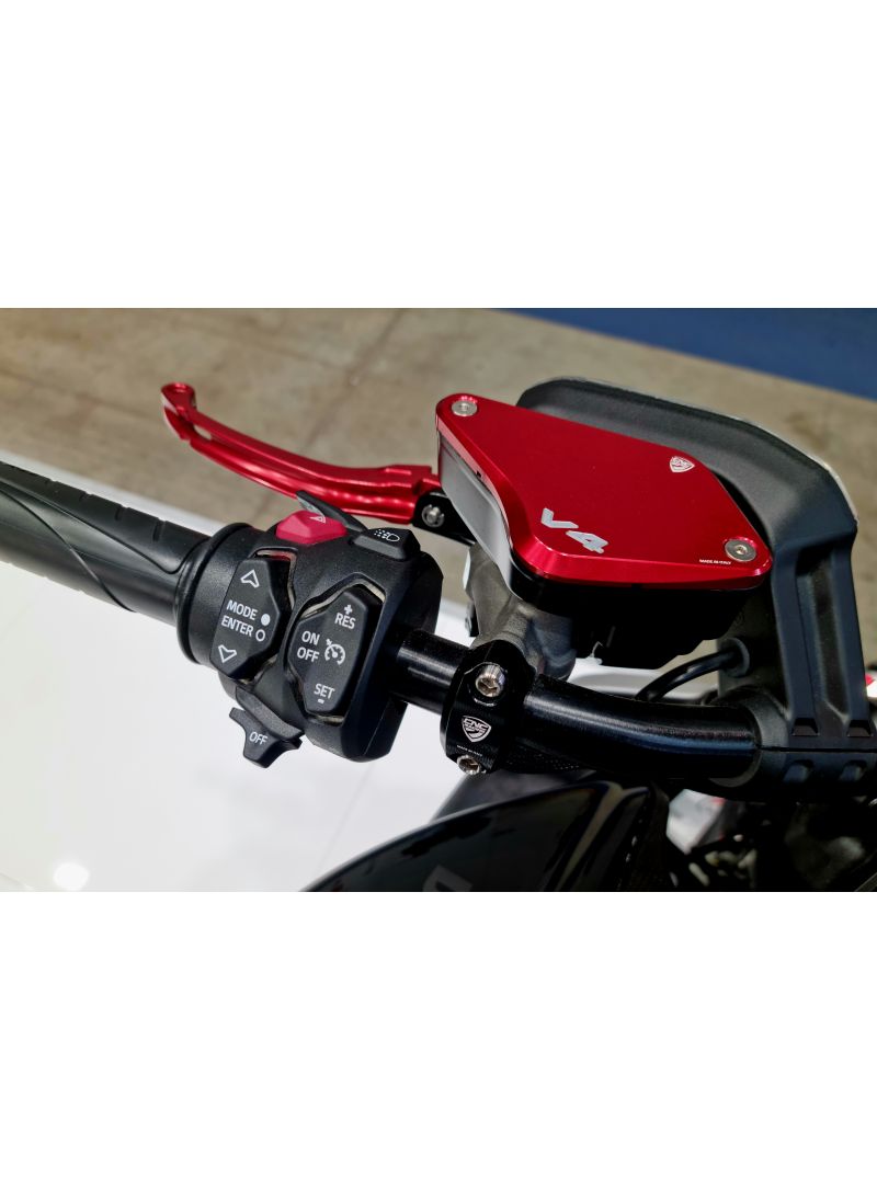 Front Brake and Clutch Fluid Reservoir Caps - Ducati Diavel V4 2023+