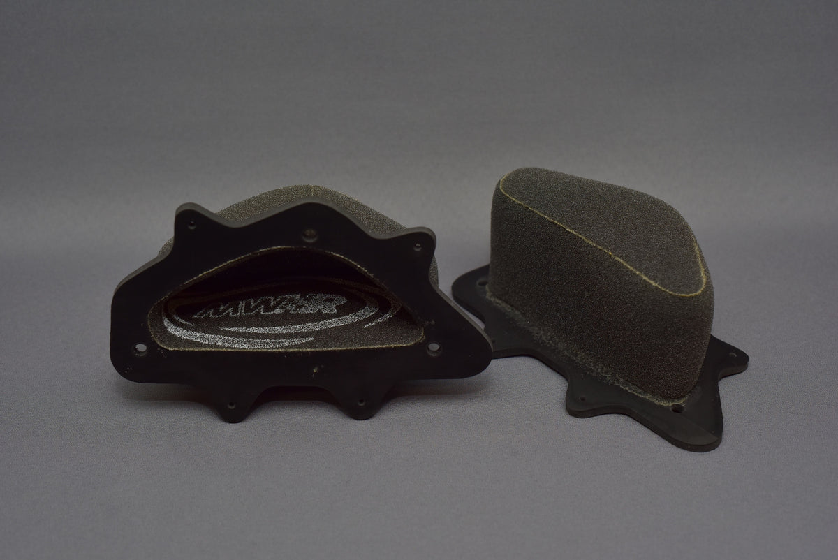 MWR luchtfilter set inclusief vervangende filterhouders Ducati 749 999 2003 2004 2005 2006