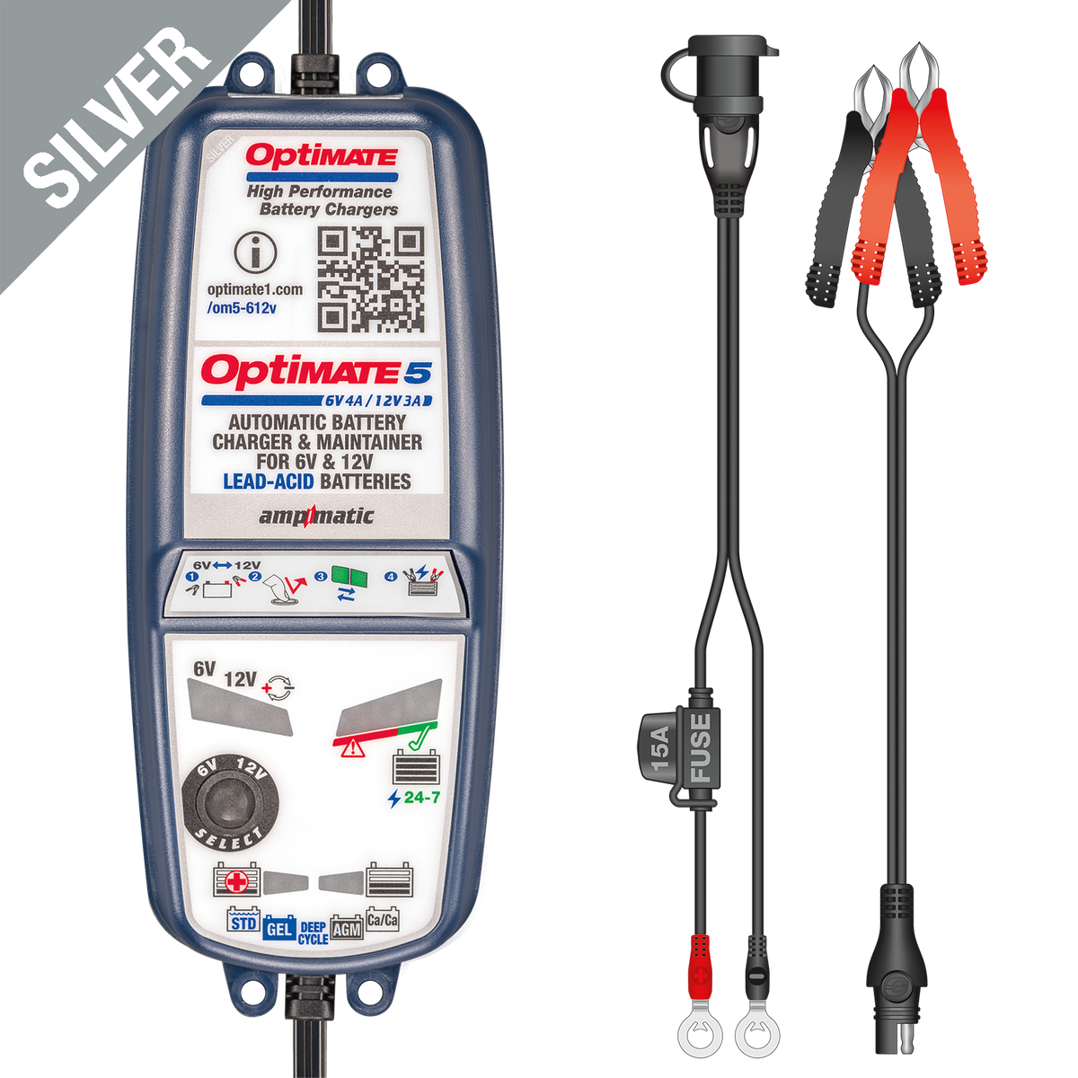 OptiMate 5 acculader 6V / 12V