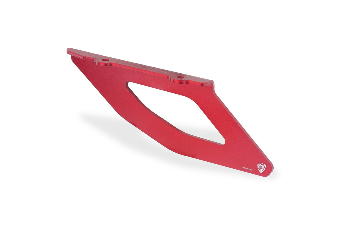 CNC Racing PR332R kettingbeschermer rood achteraanzicht