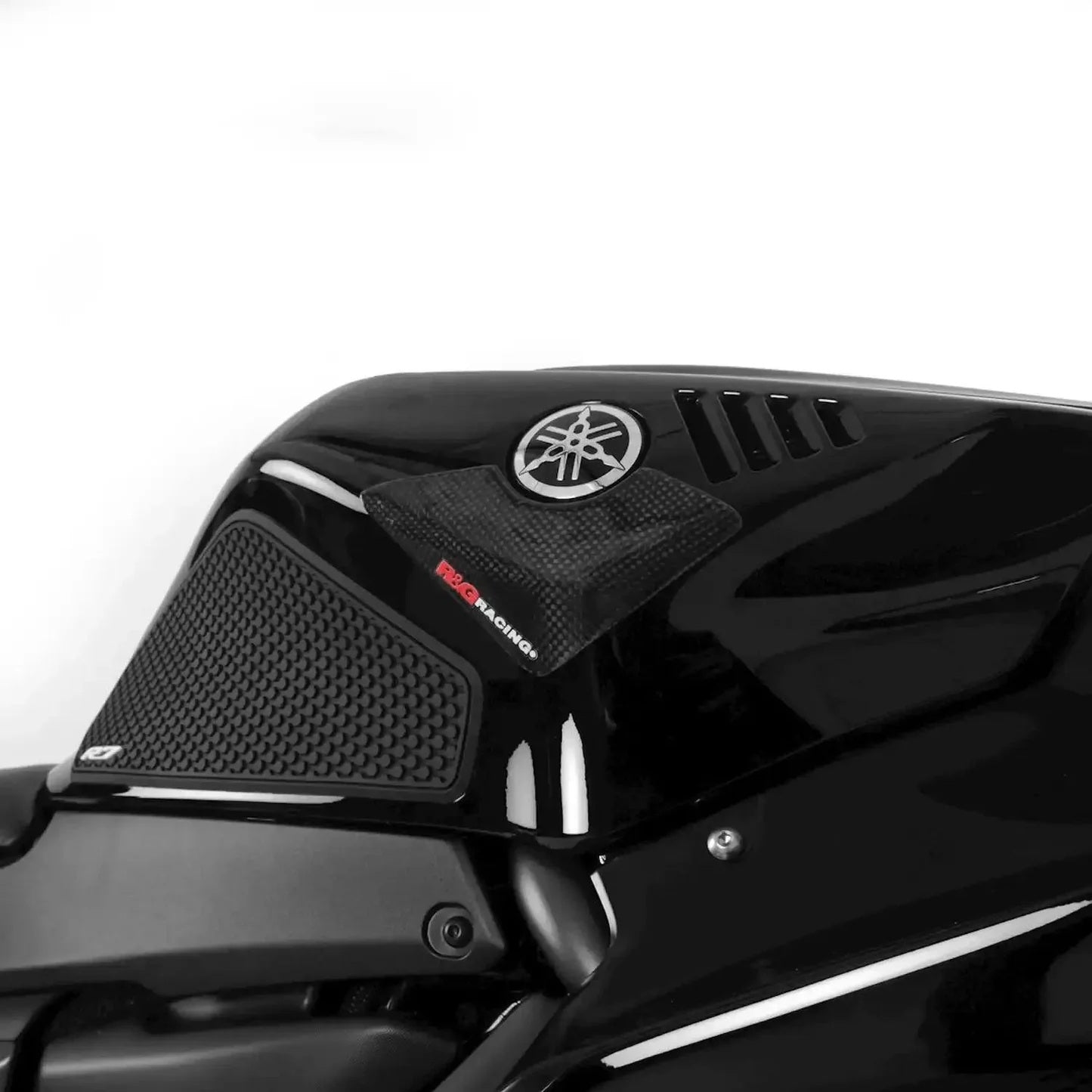 Outletdeal: R&G carbon tank sliders Yamaha YZF-R7 (2022-2025)