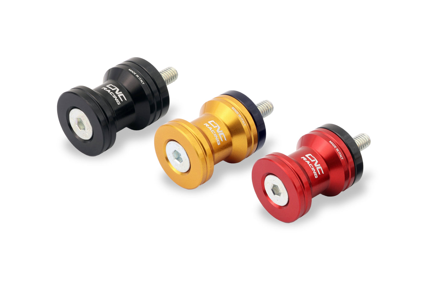 Paddock Stand Bobbins M6 Bicolore