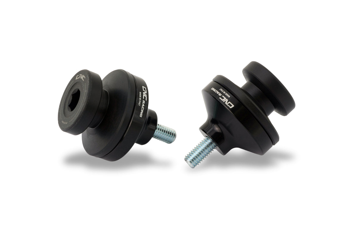 GeGShop.nl CNC Racing achterbrug paddockstand bobbins Ducati Multistrada zwart