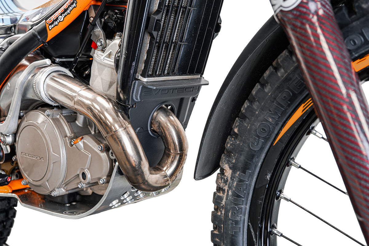 Evotech Engine Splash Guard - Scorpa 125 SCT Racing (2023)