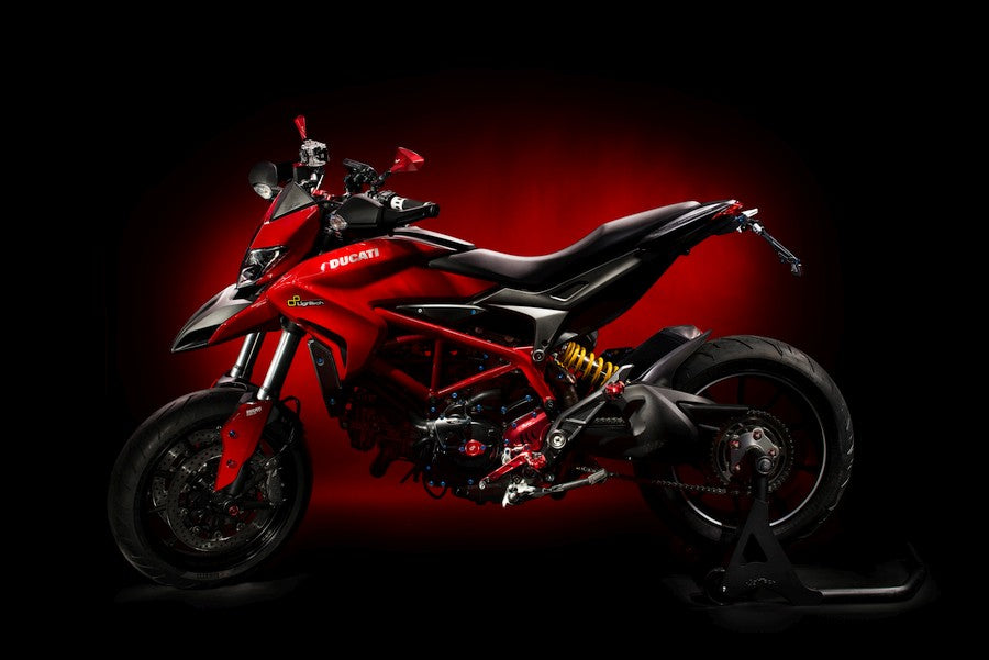 Lightech 'Race' registreringsskyltinnehavare - Innovation Meets Elegance - Ducati Hypermotard 821 /939 Hyperstrada 821 /939 2013-2018
