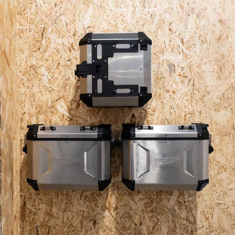 Topkoffer en zijkoffers muurbeugel set Evotech Performance - Triumph Tiger 900 GT (2024+)