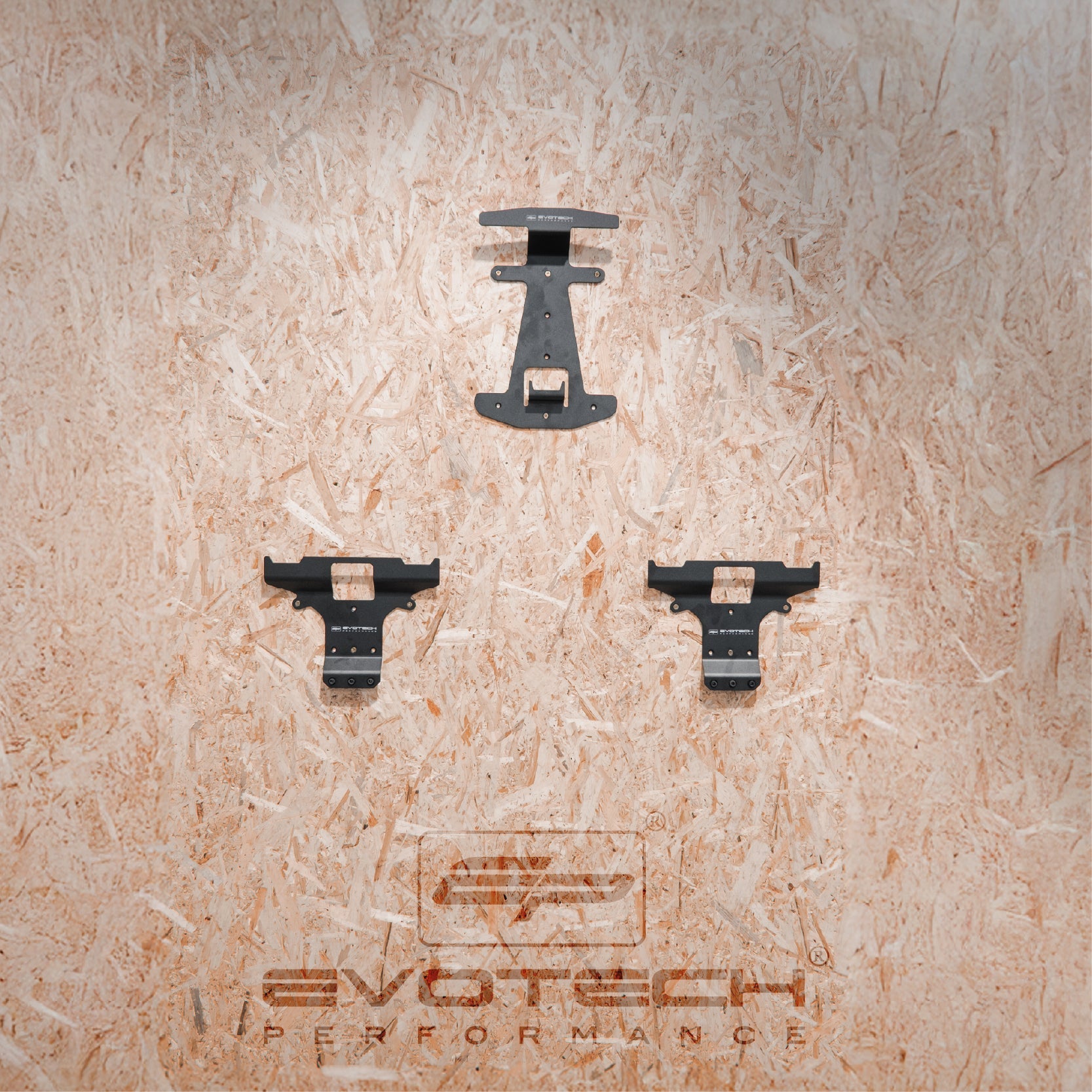 Topkoffer en zijkoffers muurbeugel set Evotech - Yamaha Tracer 9
