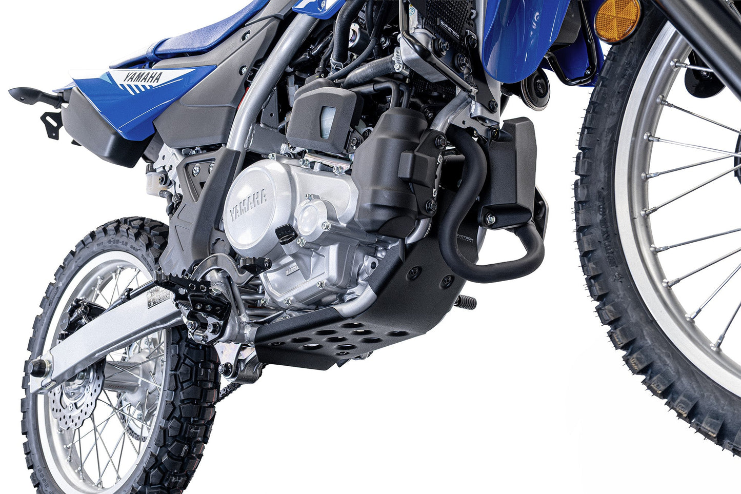 Carterbeschermer Skid Plate Evotech Performance Yamaha WR125R 2026+ overzichtsfoto