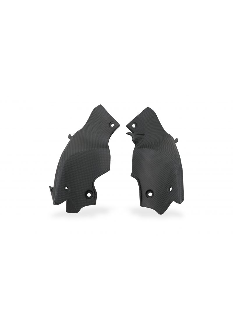 Ignition Switch Side Panels (Left and Right Side) mat carbon Ducati Streetfighter V2 (2022-2024)