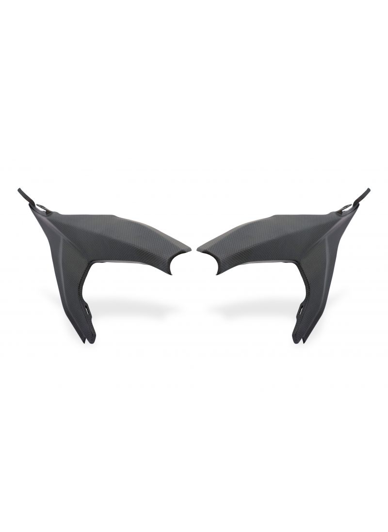 Subframe Side Panel Kit (Left and Right Side) mat carbon Ducati Streetfighter V2 (2022-2024)