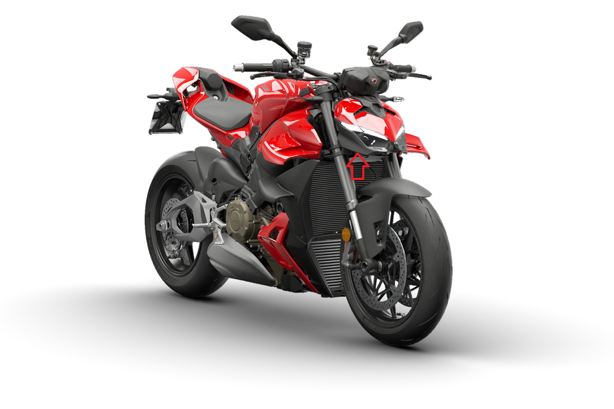 Koplampbeschermer zijpanelen set (links en rechts) Ducati Streetfighter V2S (2025+)