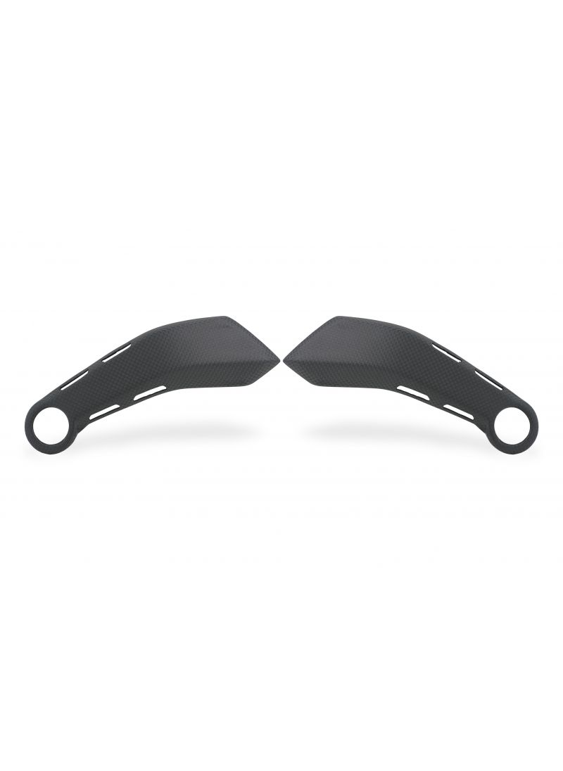 Front Frame Side Covers Matt Carbon Ducati Monster 950 2021+