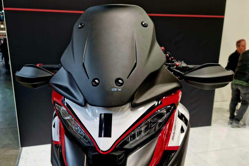 Handkappen set mat carbon Ducati DesertX Rally (2024+)