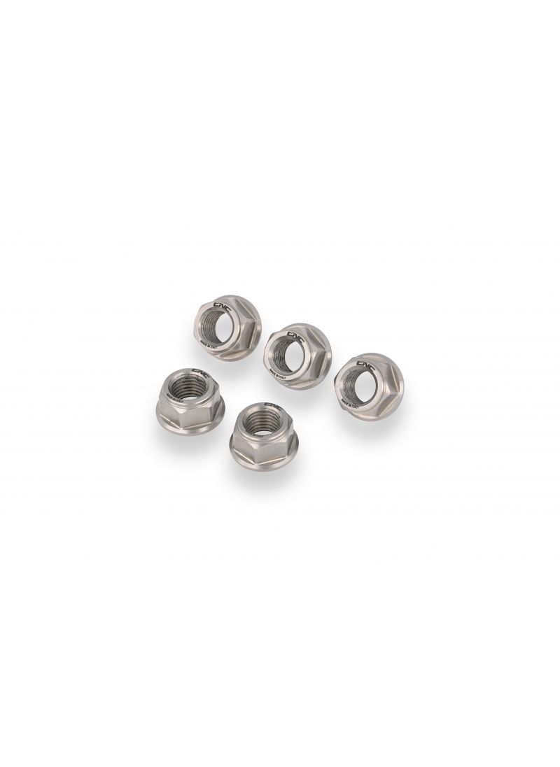 Achteras moerenset titanium 5 stuks Ducati Monster 797 (2017-2020)