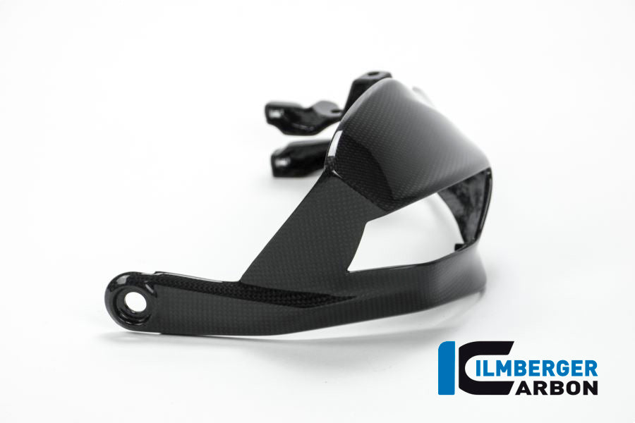 Hand Protector With Indicator Mounting Point Right Glossy Carbon