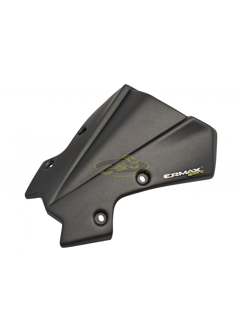 Ermax Colour wind screen Kawasaki Z650 2020+ Unpainted (Black) - Outlet