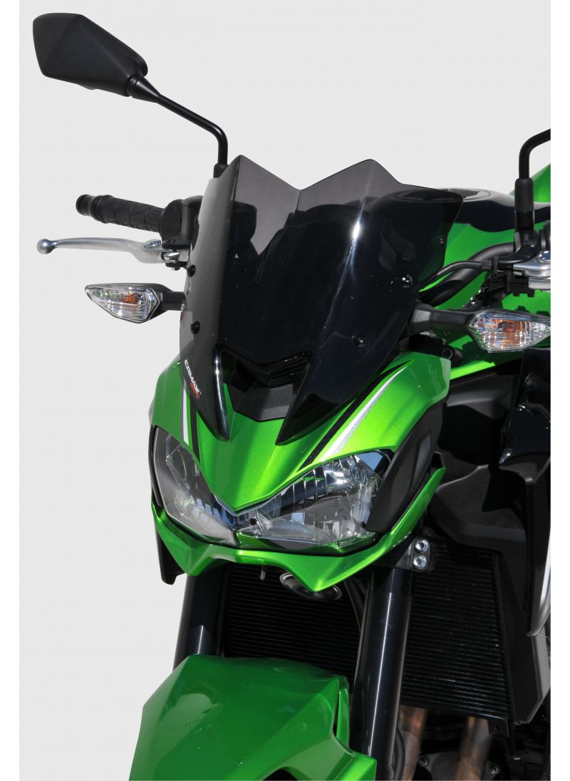 Ermax FlyScreen Windshield Sport 30cm Kawasaki Z900 2017-2019 (Kit d'installation incl.)