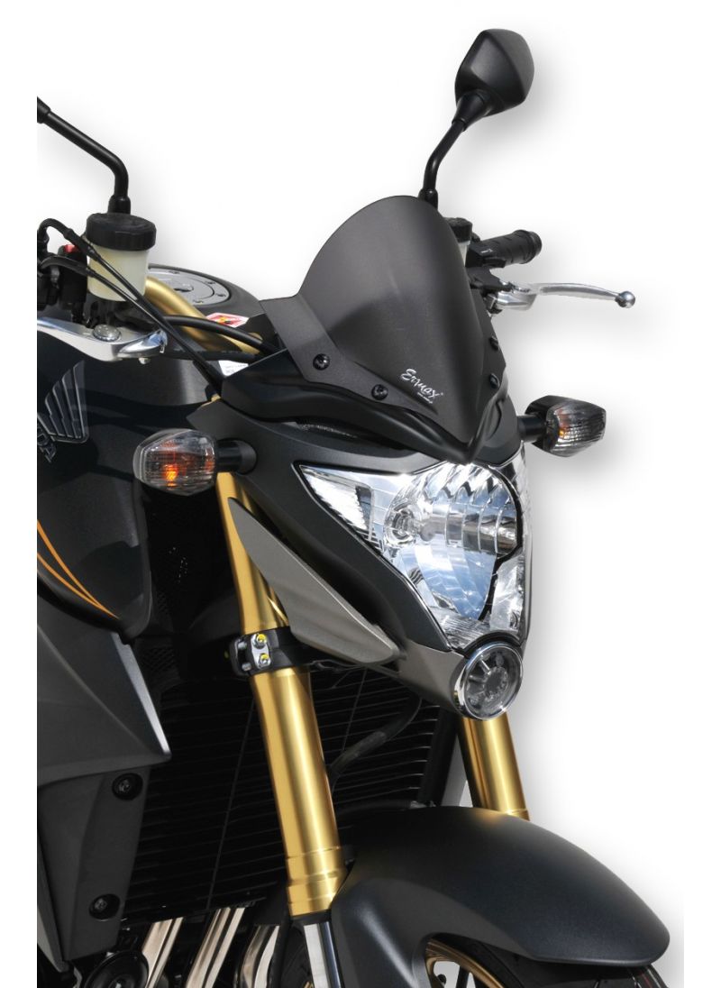 Ermax flyscreen windshield Sport 23cm CB1000R 2008-2016 (incl. installation kit) Satin Black - Outlet