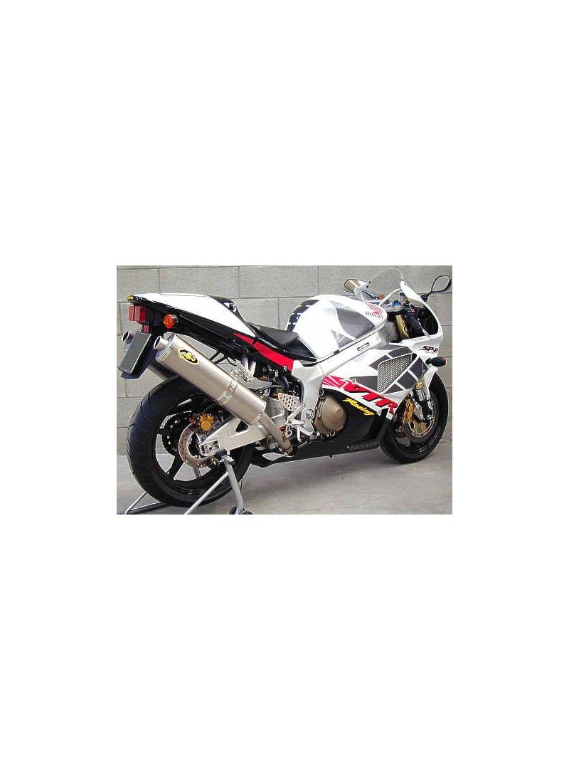 G&G Big Oval uitlaat muffler set Honda VTR1000 SP-2 SP2