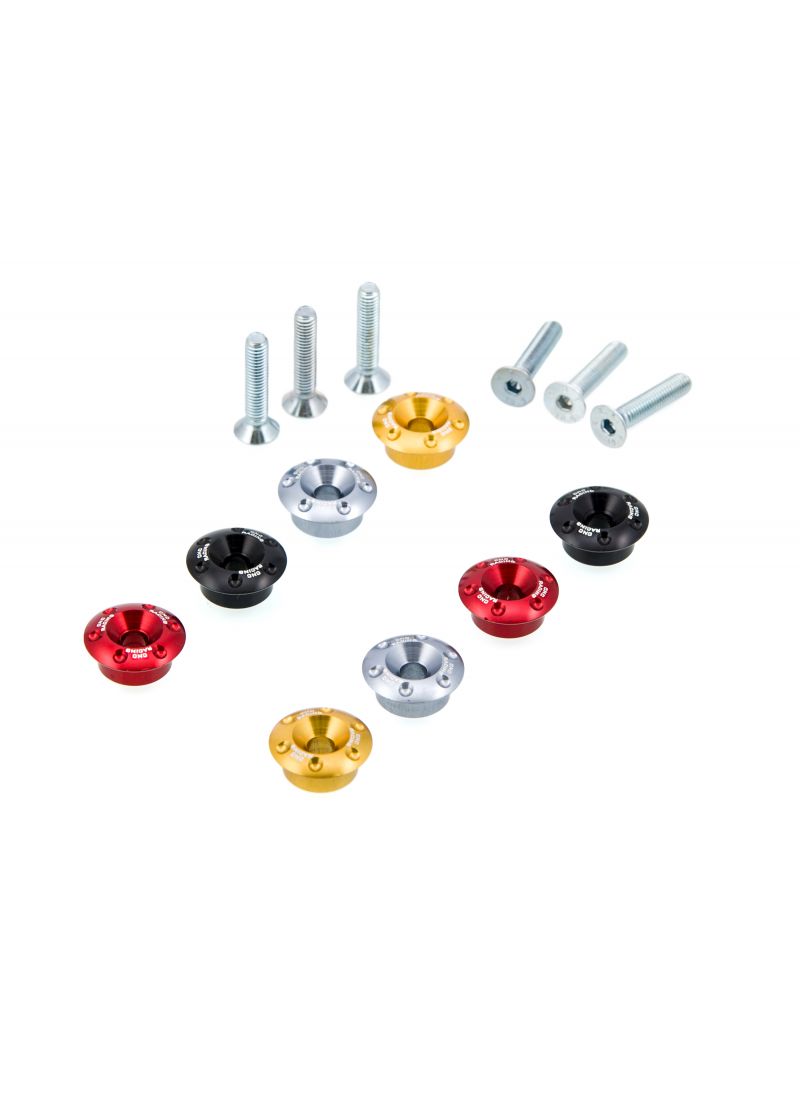 Koppelingsschotel set (6 st.) kit 'Sferico' Ducati Monster 1100 (2009-2015)