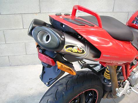 G&G Oval uitlaat kit Multistrada 620 1000 1100