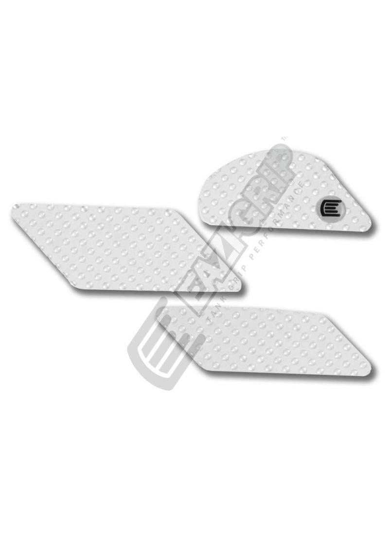 EaziGrip EVO Clear tank grip pad set Triumph Daytona 675 (2013-2017)