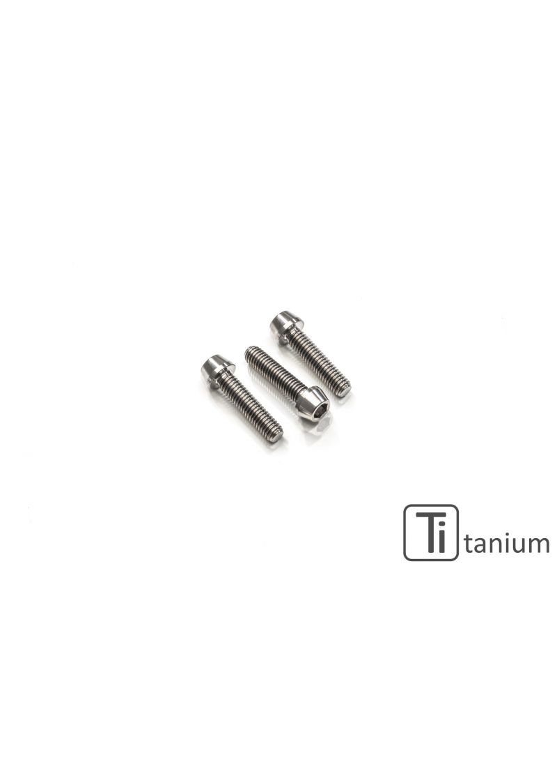 Screws set clutch slave cylinder M6x16 (3 pcs) - Titanium Ducati 888 Corsa (1989-1994)