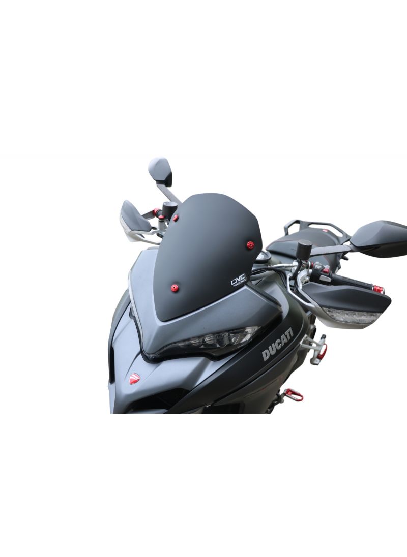 Sport Windscherm Matt Zwart Ducati Multistrada 1260 Pikes Peak (2018-2020)