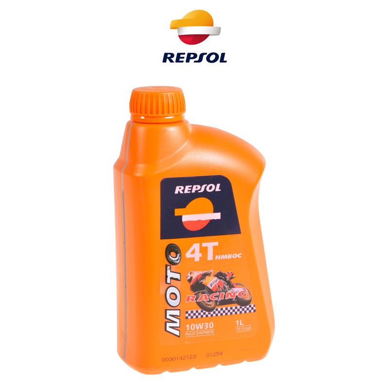 REPSOL 4T Oil Moto Racing HMEOC 10W30- Huile pleine de synthétique - 1L