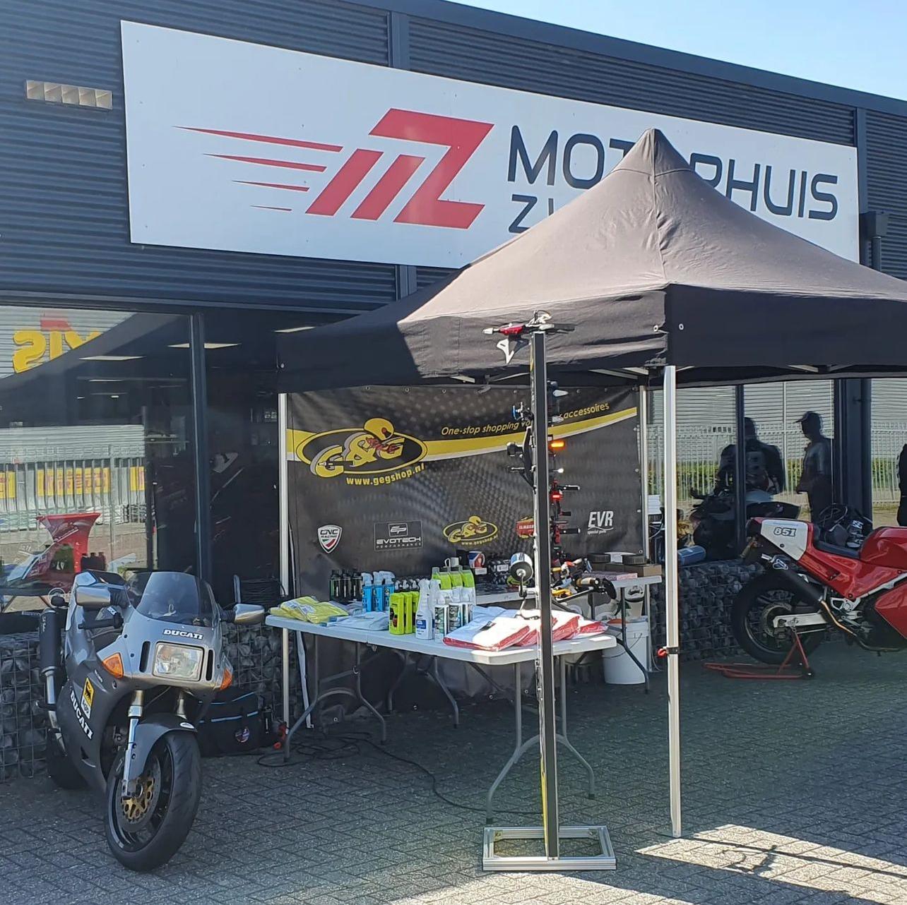 Ducati 851/888 Dag bij Motorhuis Zwolle