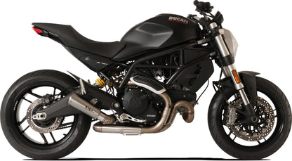 HP Corse Exhaust GP07 Satin Ducati Monster 797 2017-2020