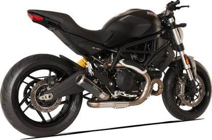 HP Corse échappement GP07 Black Ducati Monster 797 2017-2020