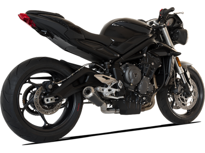 HP Corse uitlaat GP07 Black Triumph Street Triple 765 RS 2017-2022