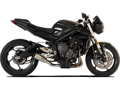 HP Corse uitlaat GP07 Satin Triumph Street Triple 765 R 2017-2022
