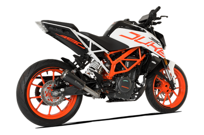 HP Corse Auspuff GP07 Black KTM Duke 390 2017-2020