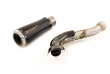HP Corse uitlaat GP07 Black met open DBK Ducati Hypermotard 821 2013-2016