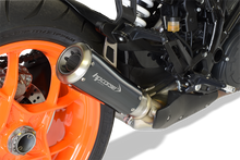 HP Corse uitlaat GP07 Black met open DBK KTM SuperDuke 1290 R 2014 -2016