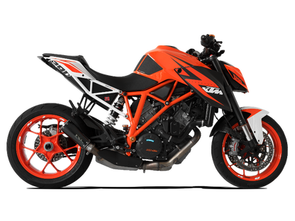 HP Corse uitlaat GP07 Black met open DBK KTM SuperDuke 1290 R 2014 -2016