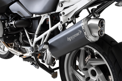 HP Corse Auspuff 4-Track R Black BMW R 1200 GS 2010-2012