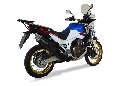 HP Corse échappement 4-Track R Black Honda CRF 1000 Africa Twin 2016-2019