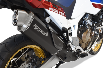 HP Corse échappement 4-Track R Black Honda CRF 1000 Africa Twin 2016-2019