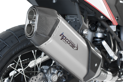 HP Corse SPS Carbon Short Titanium Yamaha Tenere 700 2019+