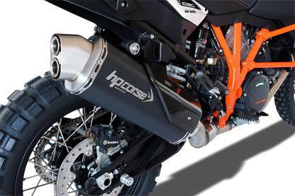 HP Corse uitlaat 4-Track R Black KTM Adventure 1050 2013-2016