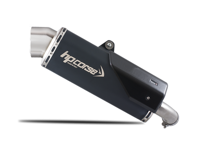 HP Corse uitlaat 4-Track R Black Suzuki V-Strom 1000 2017-2020