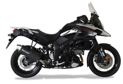 HP Corse uitlaat 4-Track R Black Suzuki V-Strom 1000 2017-2020