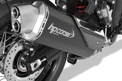 HP Corse uitlaat 4-Track R Black Suzuki V-Strom 1000 2017-2020