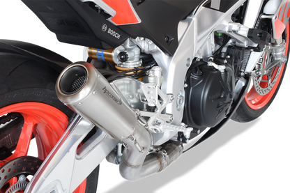 HP Corse uitlaat GP07 Satin Aprilia RSV4 2017-2018