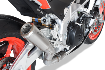 HP Corse uitlaat GP07 Satin Aprilia RSV4 2017-2018