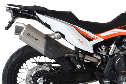 HP Corse échappement 4-Track R Short Titanium KTM 790 Adventure 2019-2024