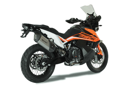 HP Corse Shappe SPS Carbon Short Titanium KTM 790 Adventure 2019-2024